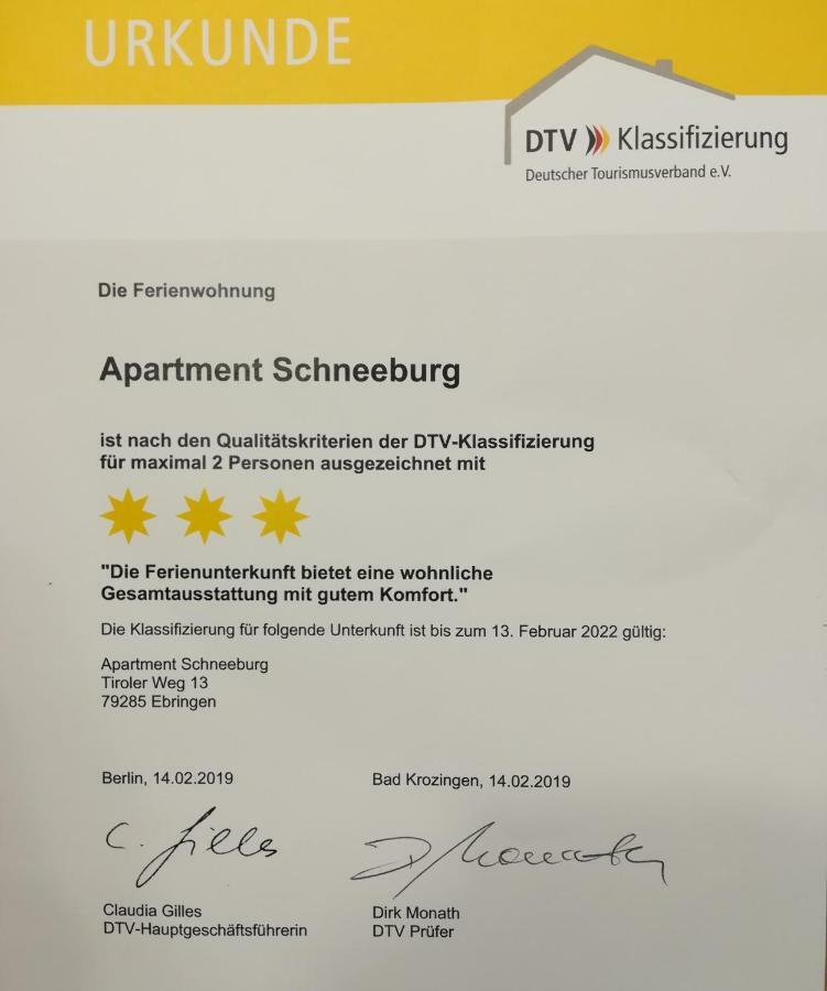 Apartment Schneeburg Ebringen Екстериор снимка